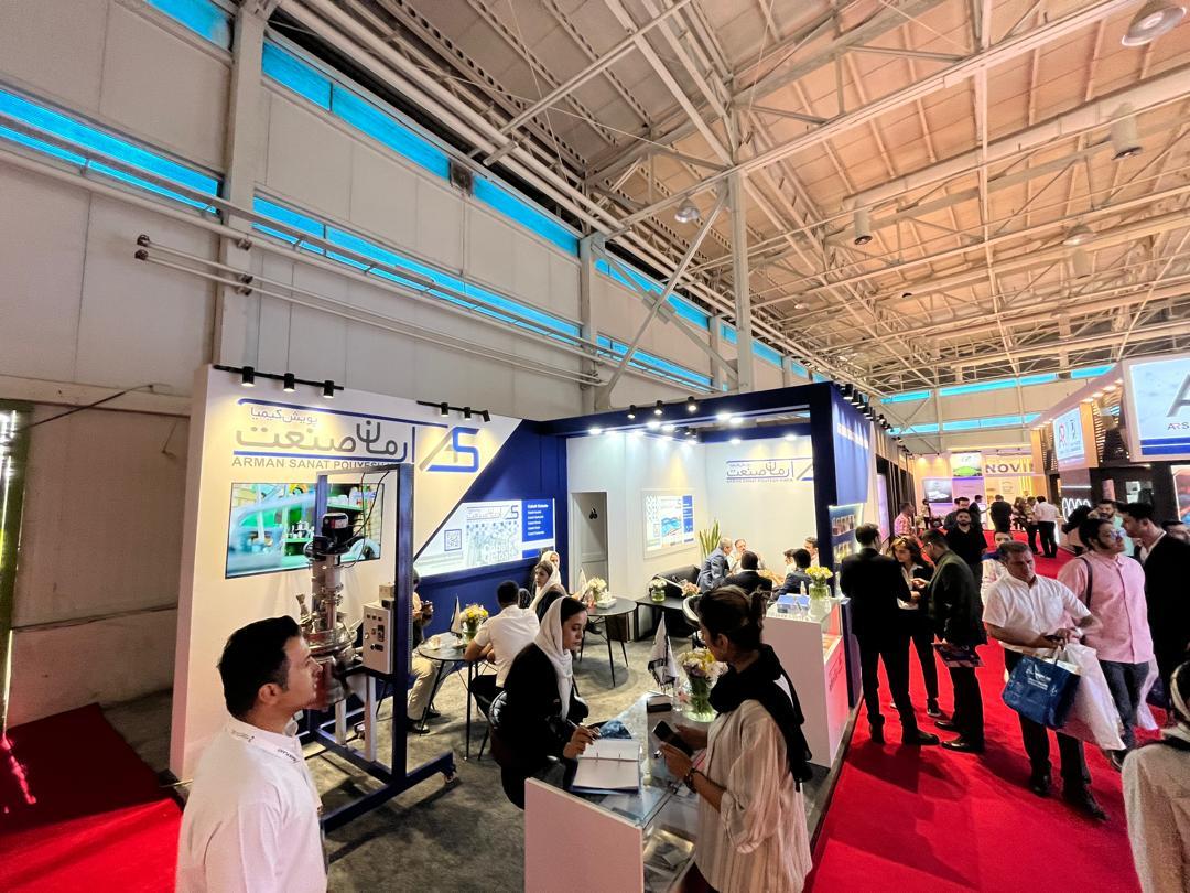 Photos report of Public visits to the Arman Sanat Pouyesh Kimia booth at the 19th Iran Plast Exhibition